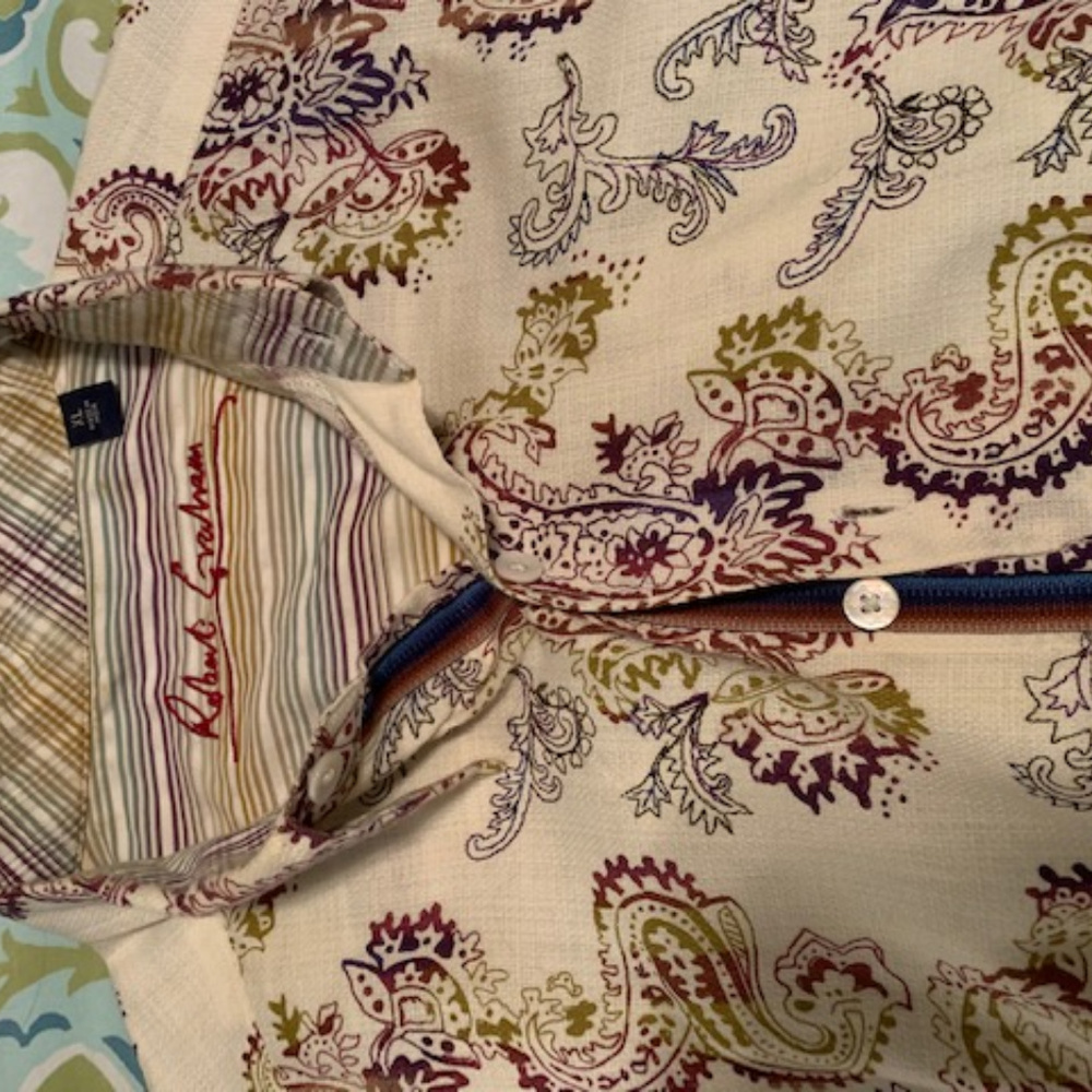 Robert Graham Linen LS shirt